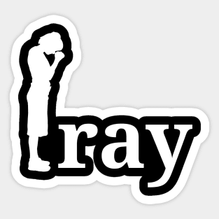 Pray Sticker
